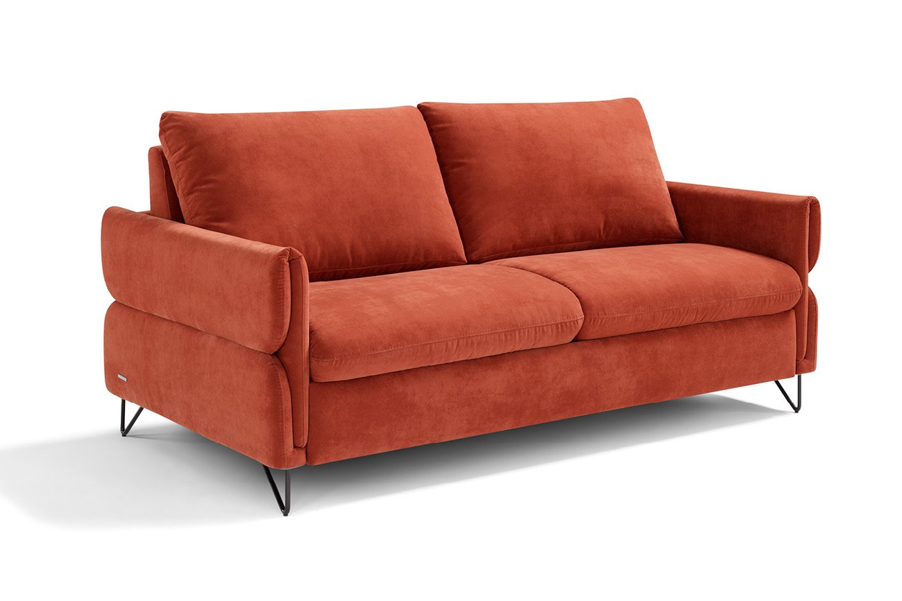 Schlafsofa Helenor – Schrägansicht Schlafsofa Helenor – Schrägansicht