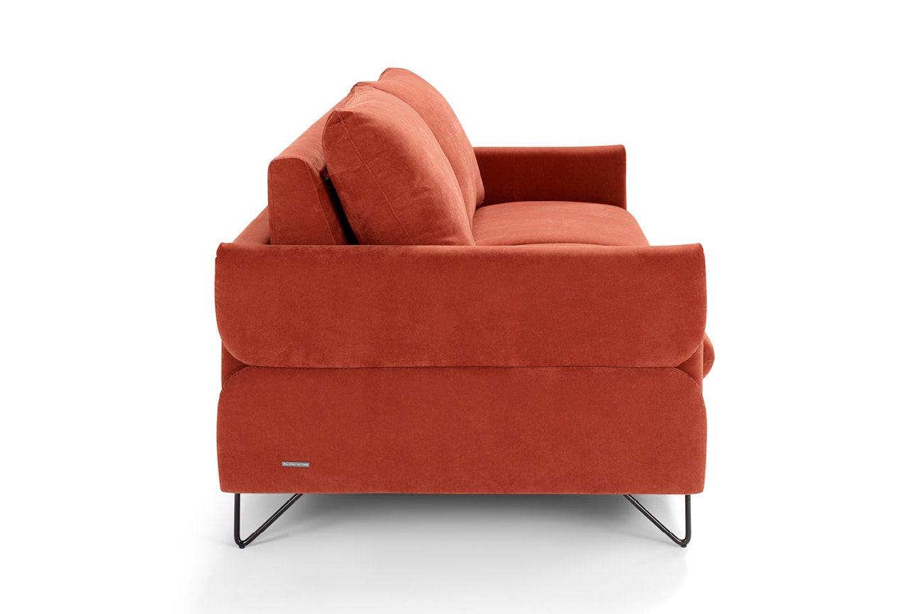 Schlafsofa Helenor – Seitenansicht Schlafsofa Helenor – Seitenansicht